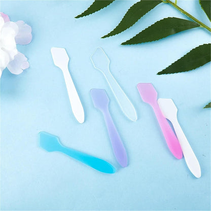 Lotion Spatula 100 Pcs Mini Cosmetic Spatulas Scoop Face Cream Make...