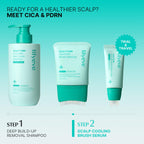 lilyeve SCALPTURN Cica PDRN suero para cuero cabelludo Mini, cepill...