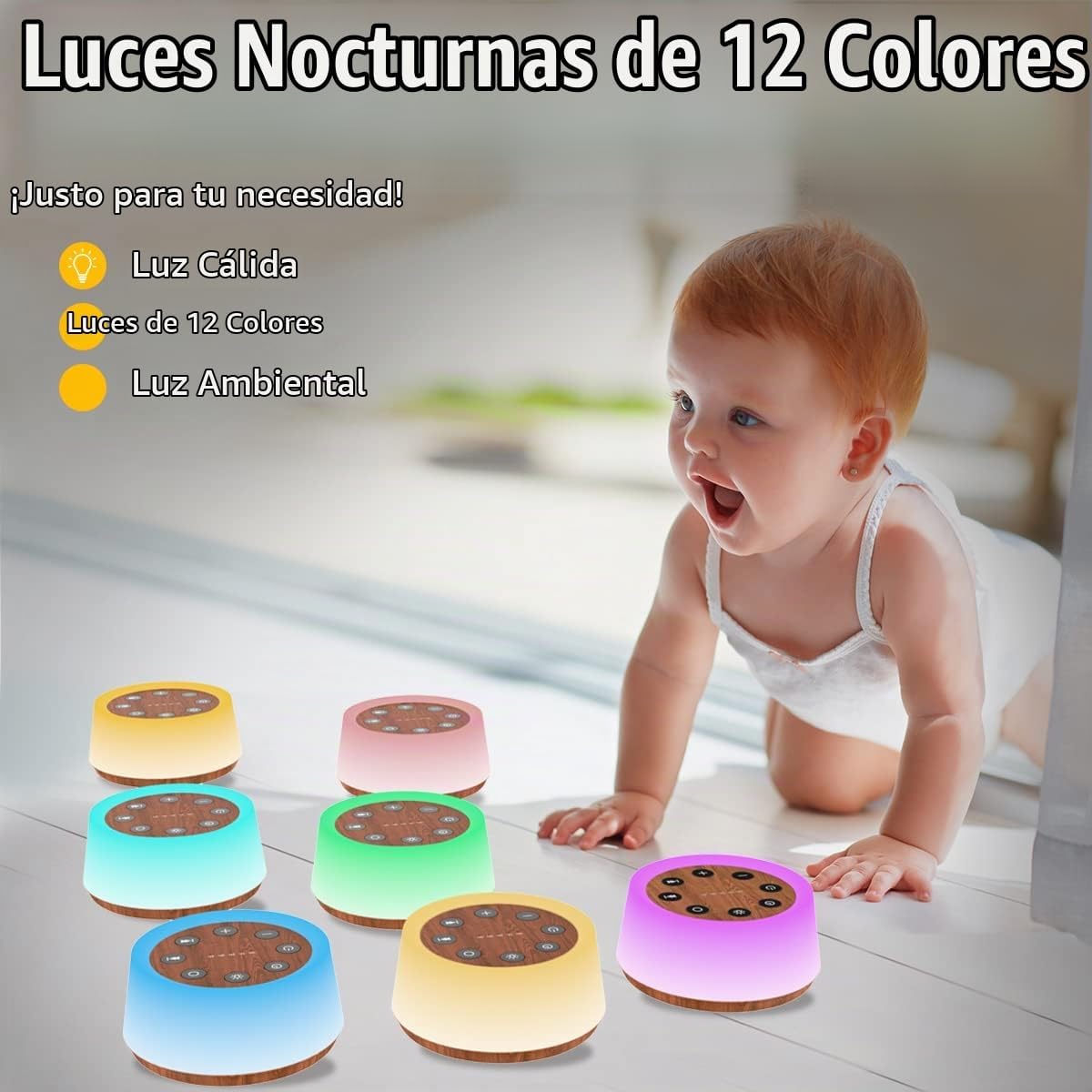 ColorsNoise - Máquina de sonido y máquina de ruido blanco con 30 so...