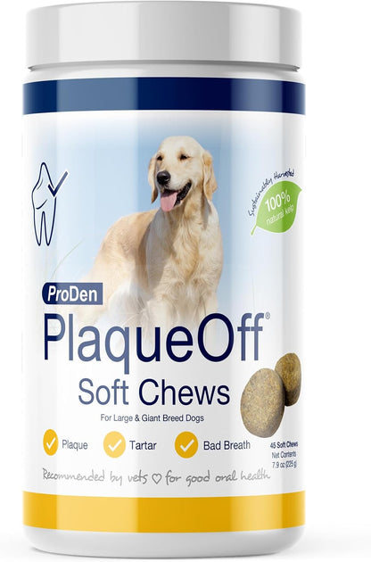 ProDen PlaqueOff Masticables Suaves con Algas Naturales \u2013 para...