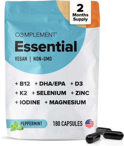 Complement Multivitamínico vegano esencial para hombres y mujeres (...