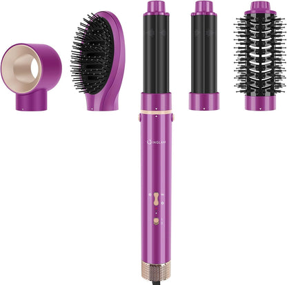 IG INGLAM MegaAIR Styler, cepillo secador de pelo profesional 5 en...