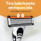 BIC Flex 5 - Maquinillas de afeitar recargables de 5 cuchillas para...