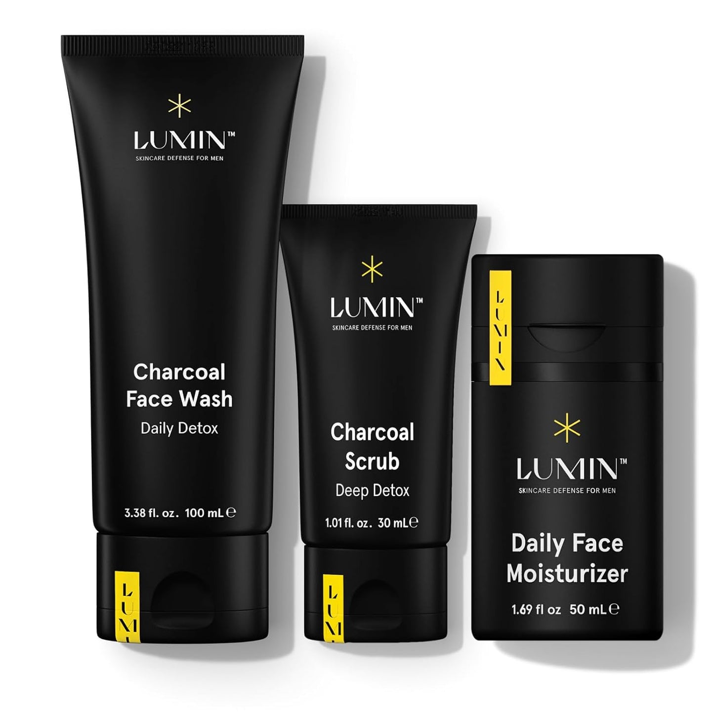 Lumin - Smooth Operator Detox - Kit de cuidado de la piel para homb...