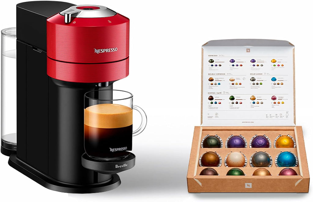 Máquina de café y espresso Nespresso Vertuo Next de Breville con es...