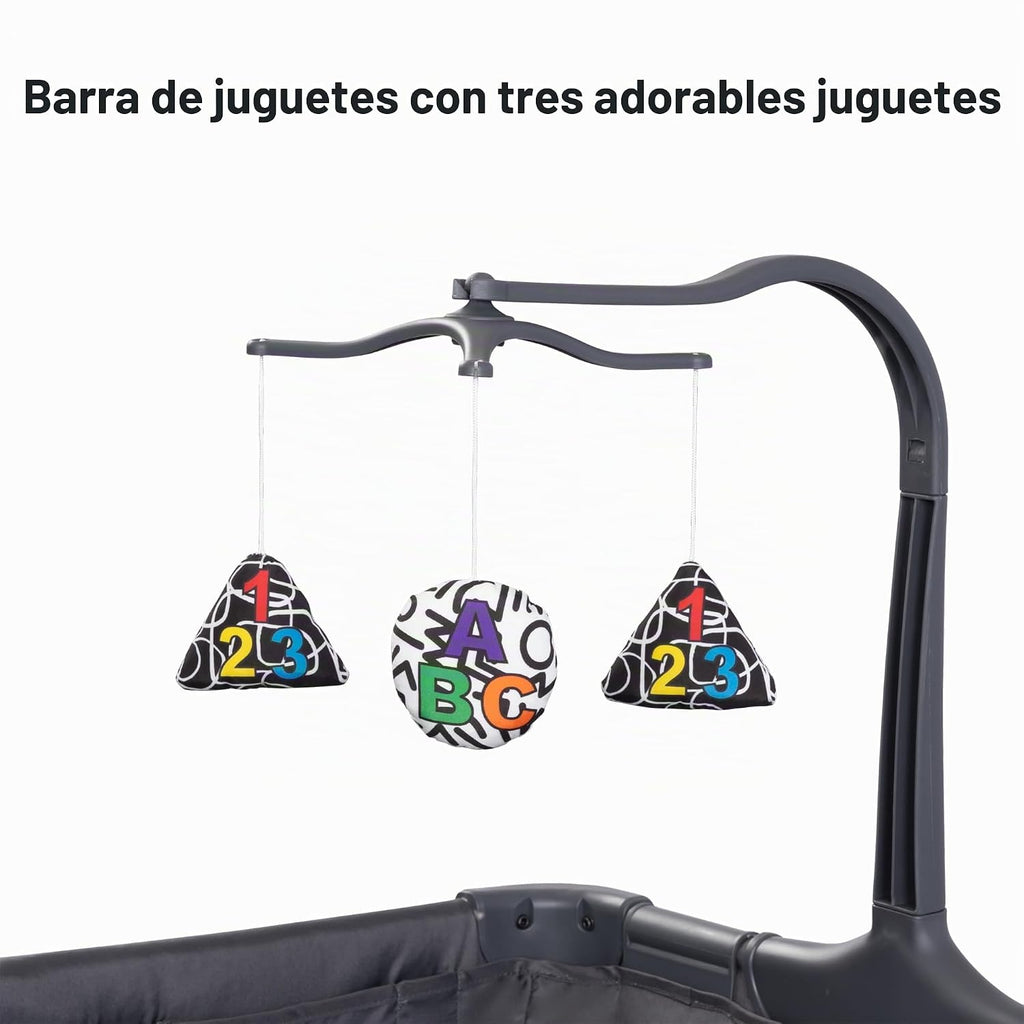 Baby Trend Sol Nursery Center® Corral para niños, color gris