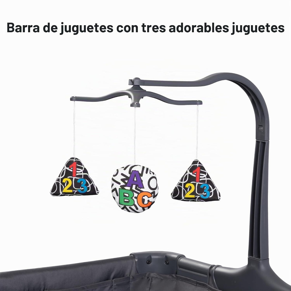 Baby Trend Sol Nursery Center® Corral para niños, color gris