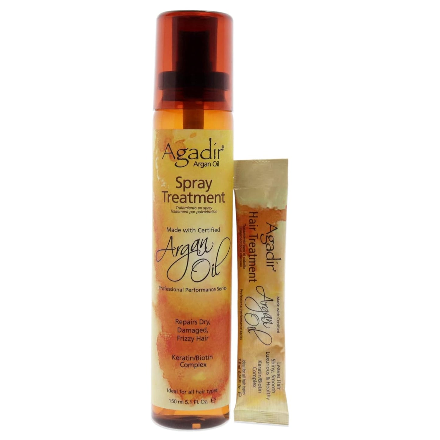 Tratamiento de aceite de argán en espray