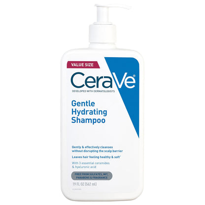 CeraVe Champú Hidratante Suave, Con Ceramidas, Niacinamida y Ácido...