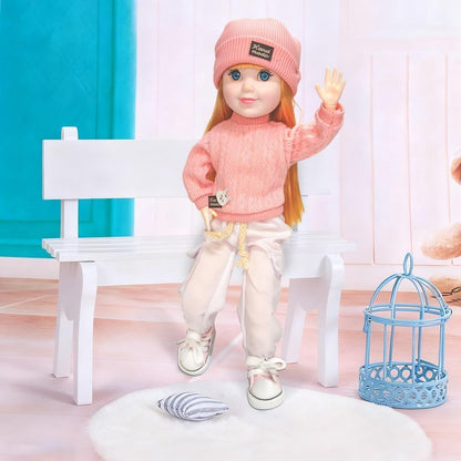 Coconutlin Muñeca BJD Fashion Girl de 12 pulgadas, 15 articulacione...