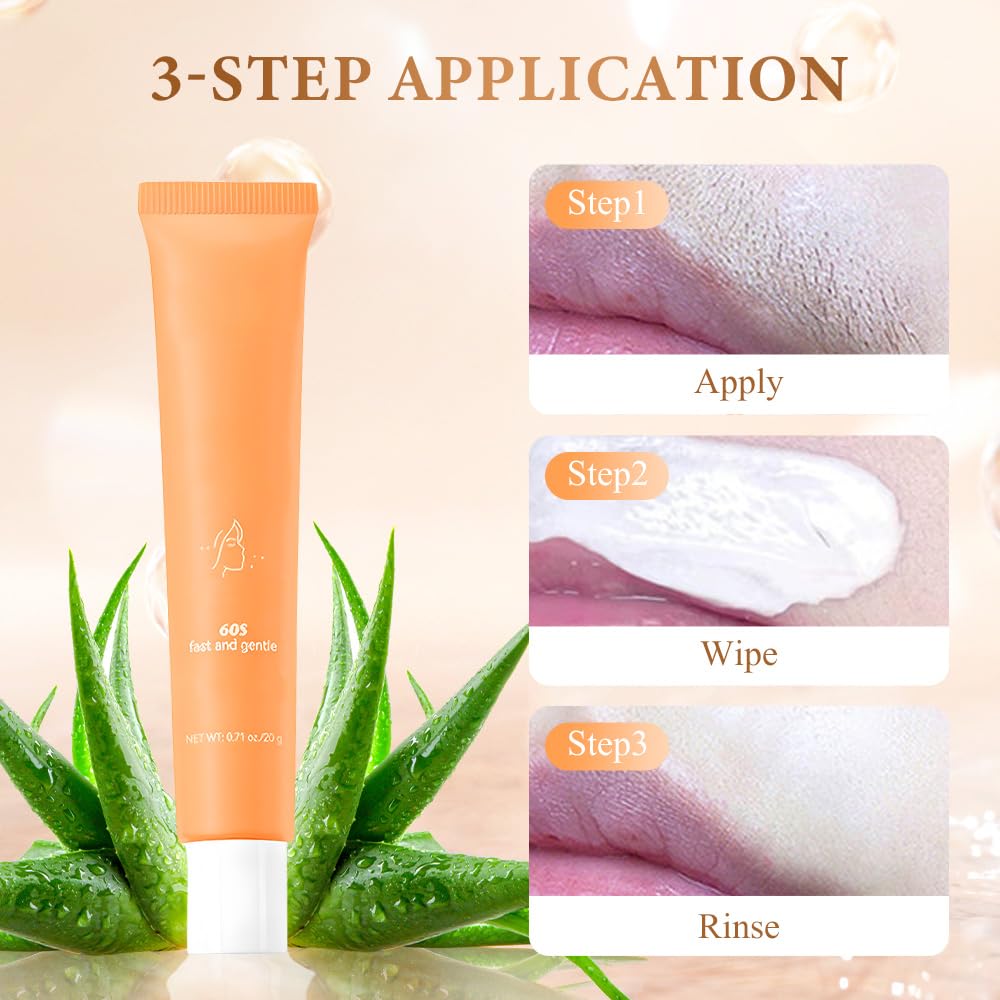 Crema depilatoria facial para mujeres, 2026 nueva crema facial depi...