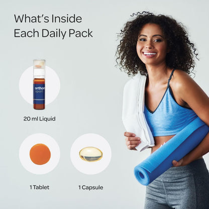 Orthomol Deporte, suministro para 30 días, suplemento nutricional d...