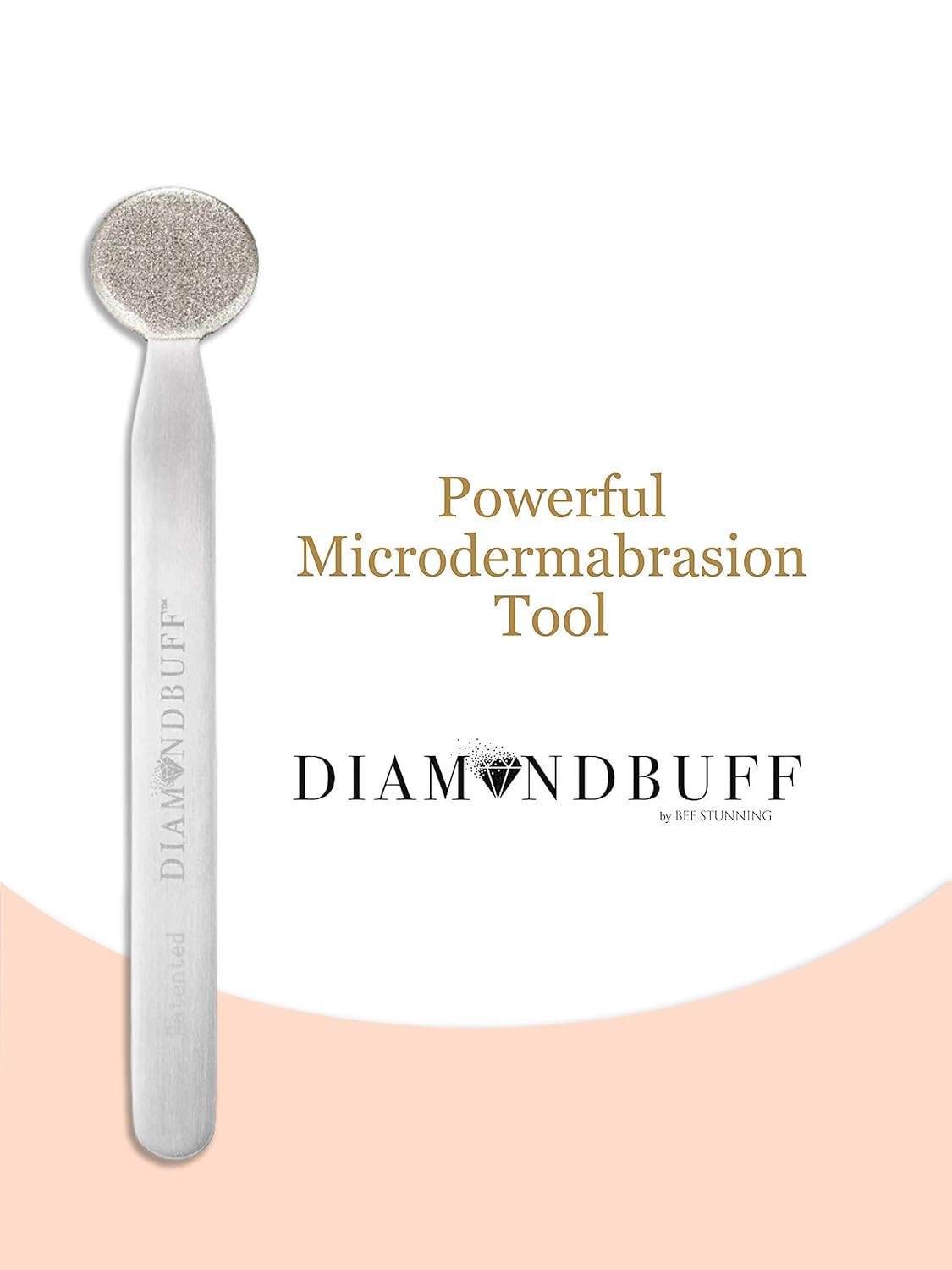 DIAMONDBUFF Herramienta exfoliante facial de microdermoabrasión con...