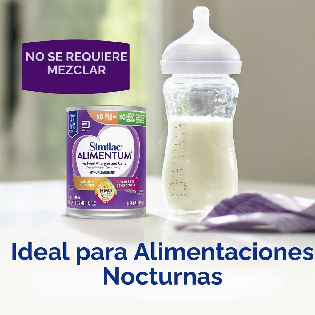 Similac Alimentum con 2'-FL HMO, fórmula hipoalergénica para be...