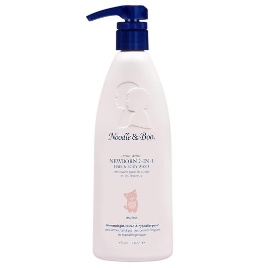 Noodle &amp; Boo Gel de baño y cabello 2 en 1 para recién nacidos