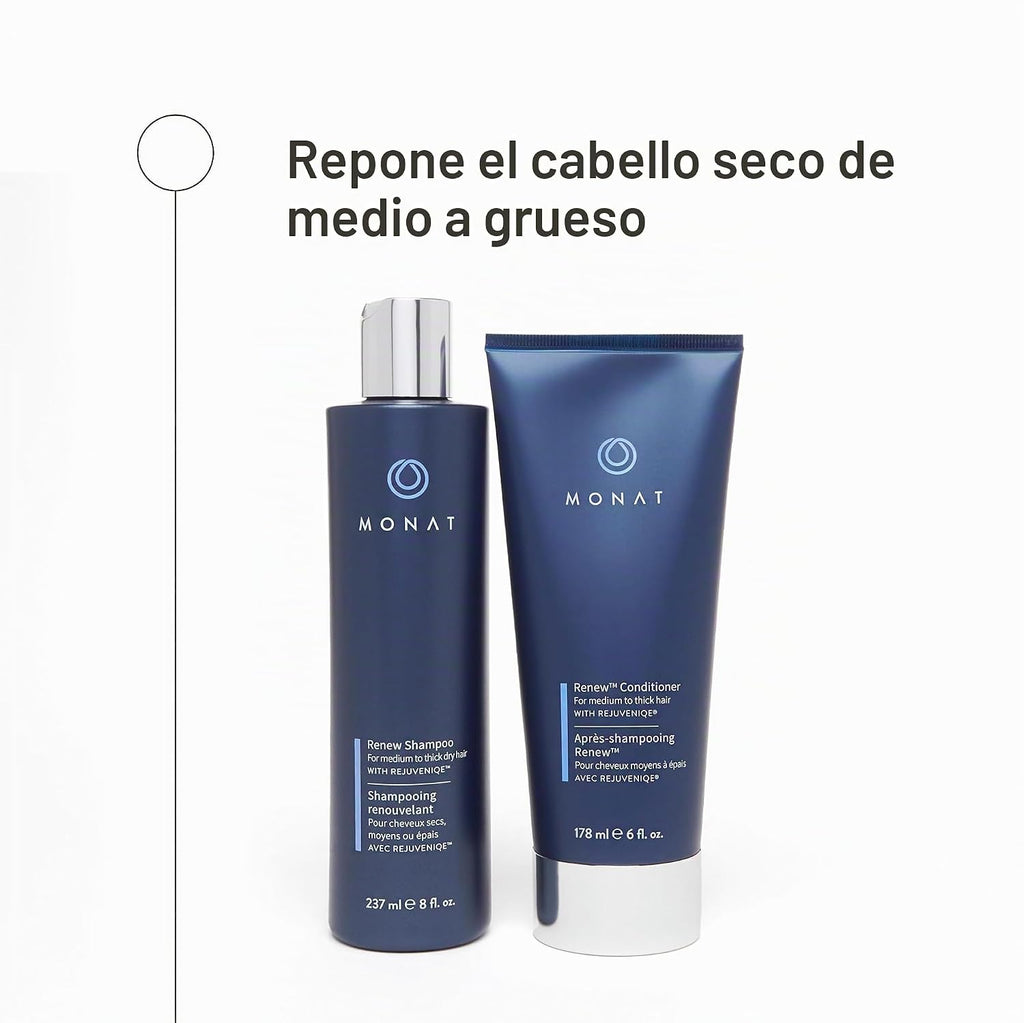 MONAT Renew - Juego de champú y acondicionador impregnado con REJUV...