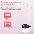 Makartt ² recargable 58mW\/cmW\/cm² de la lámpara ULTRAVIOLETA del...