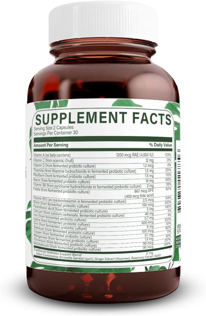 Natural Nutra Multivitamínico completo y mineral integral para muje...