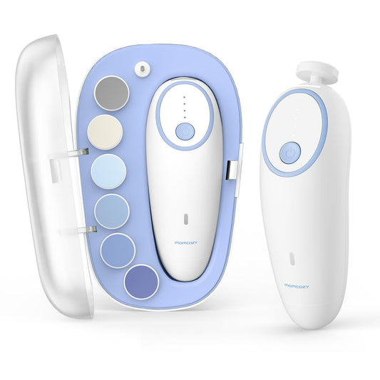 Momcozy Lima eléctrica de uñas para bebé, recortadora de uñas eléct...