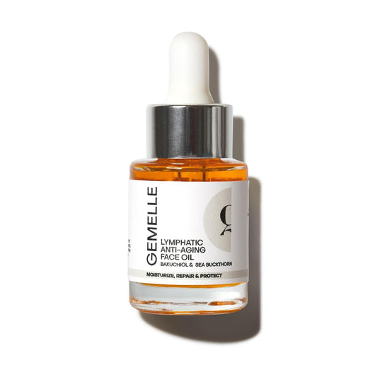 GEMELLE Aceite Facial Anti-Envejecimiento Linfático | Ganador de 10...