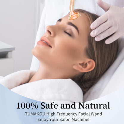 Máquina Facial de Alta Frecuencia - TUMAKOU Máquina Portátil de Man...