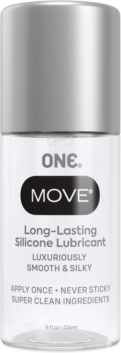One Lubricante One Move para condones, 8 onzas