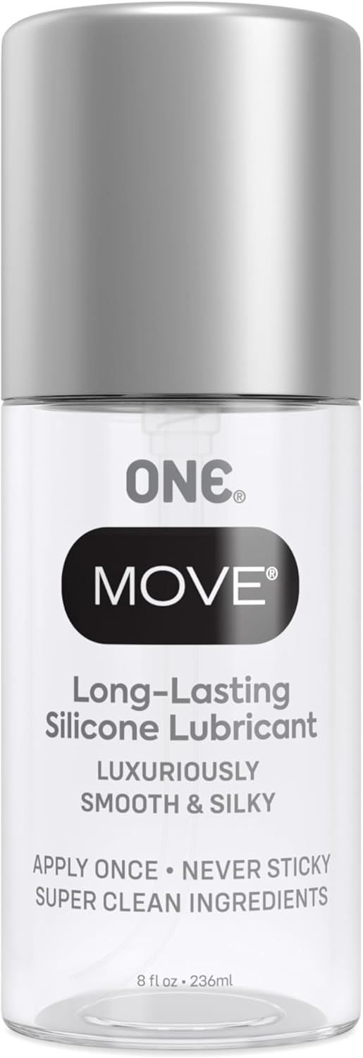 One Lubricante One Move para condones, 8 onzas