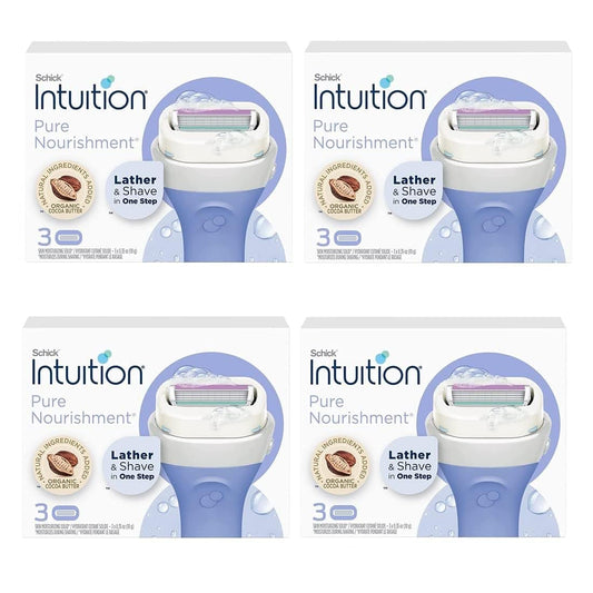 Schick Intuition Pure Nourishment con manteca de cacao orgánica 12...