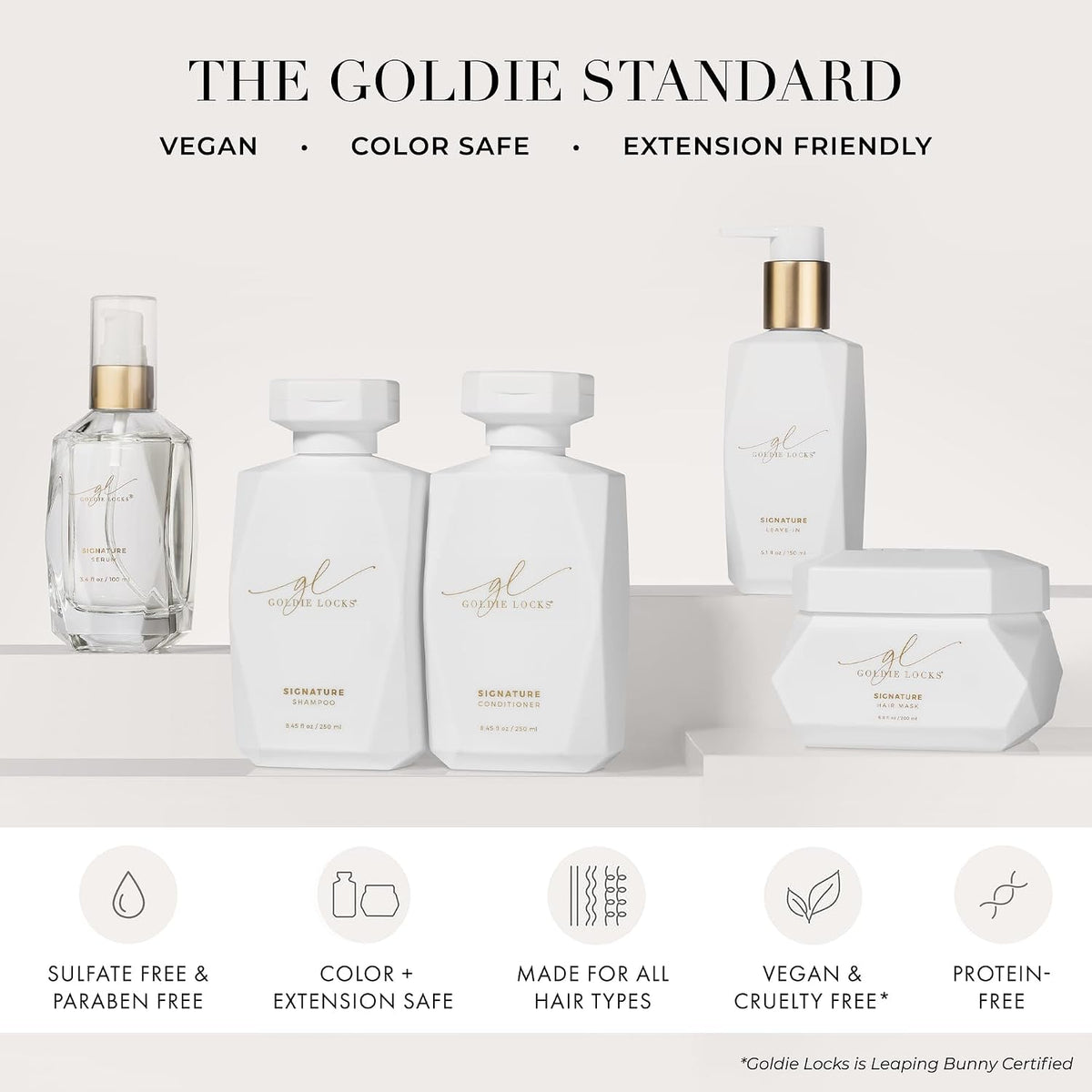 Goldie Locks Signature Suero para el Cabello - Anti-Encrespamiento...