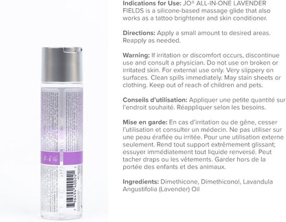 JO Aceite de masaje de silicona lavanda \u2013 Lubricante personal...