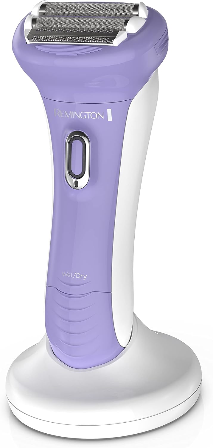 Remington Afeitadora eléctrica suave y sedosa para mujer, afeitador...