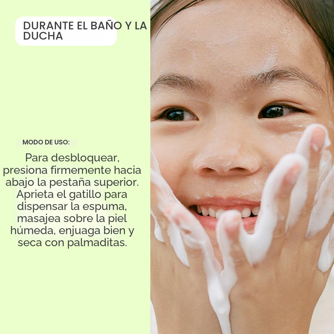 Evereden Juego de champú, acondicionador y gel de baño para niños,...