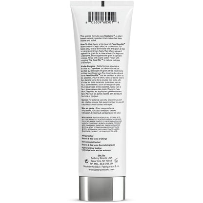 Shaveworks Pearl Soufflé Crema de afeitar para mujeres, loción de a...