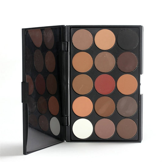 Pure Vie Paleta de sombra de ojos profesional con reflejos y kit de...