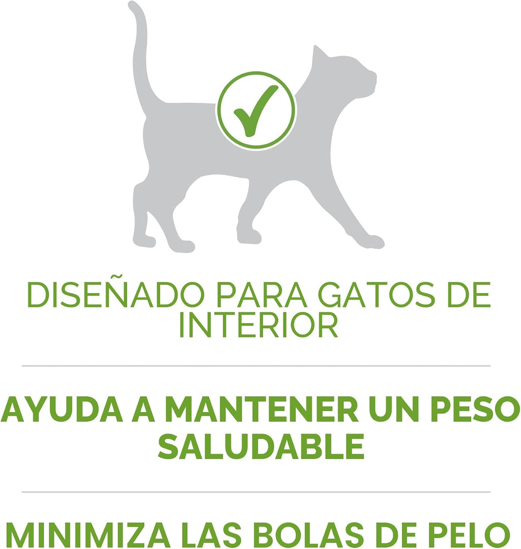 Purina ONE Alimento Seco Natural para Gatos, Bajo en Grasa, Control...
