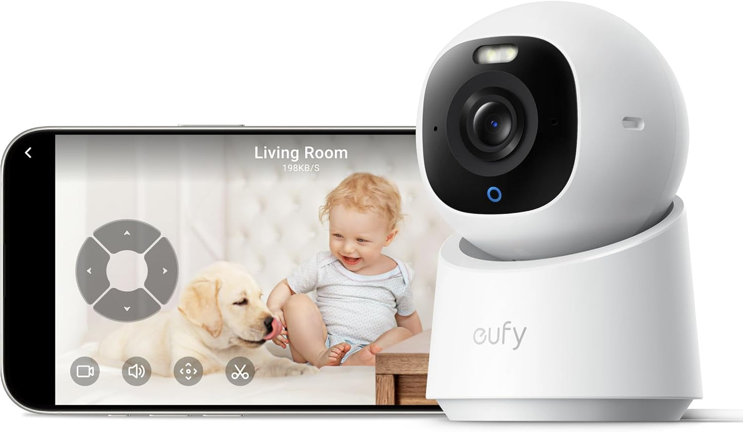 eufy Indoor Cam E30, cámara de seguridad 4K UHD de última generació...
