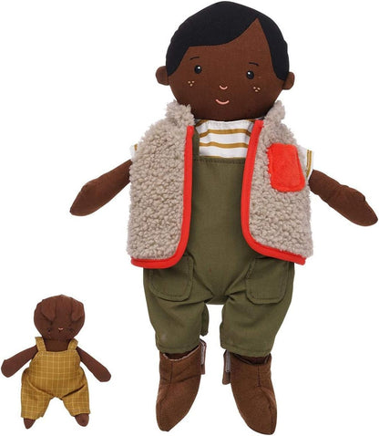 Manhattan Toy Playdate Friends Ellis - Muñeca lavable a máquina y a...
