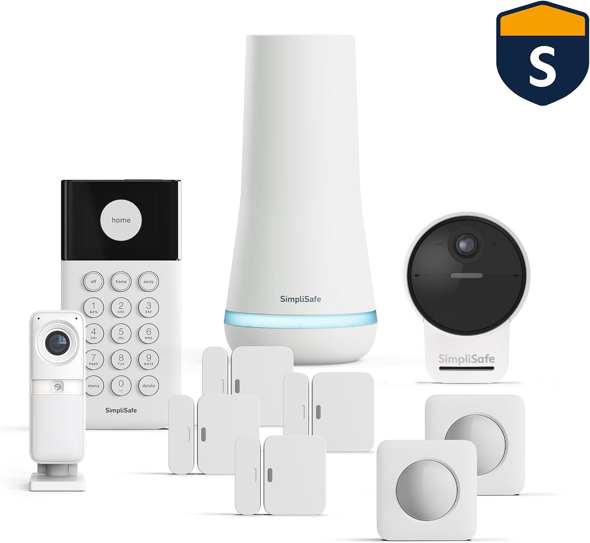 SimpliSafe - Sistema de seguridad doméstica inalámbrico de 10 pieza...