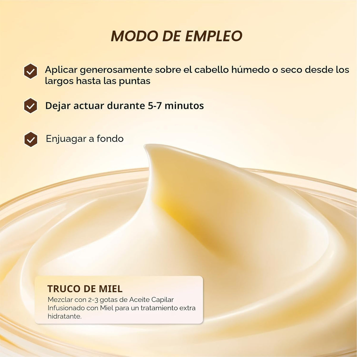 Gisou Honey Gloss Ceramide Therapy - Mascarilla capilar (2.5 onzas...