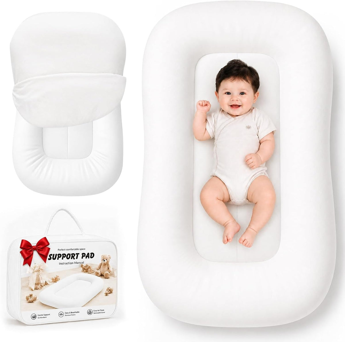 Mapotf Tumbona para recién nacidos de 0 a 24 meses - Baby Essential...