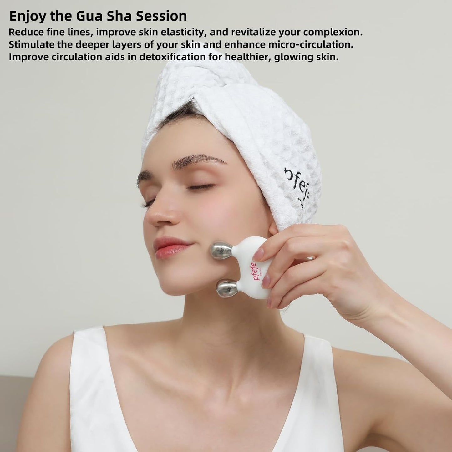 Conejo de acero inoxidable Gua Sha &amp; Cryo Sticks Herramientas d...