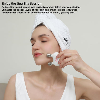 Conejo de acero inoxidable Gua Sha &amp; Cryo Sticks Herramientas d...