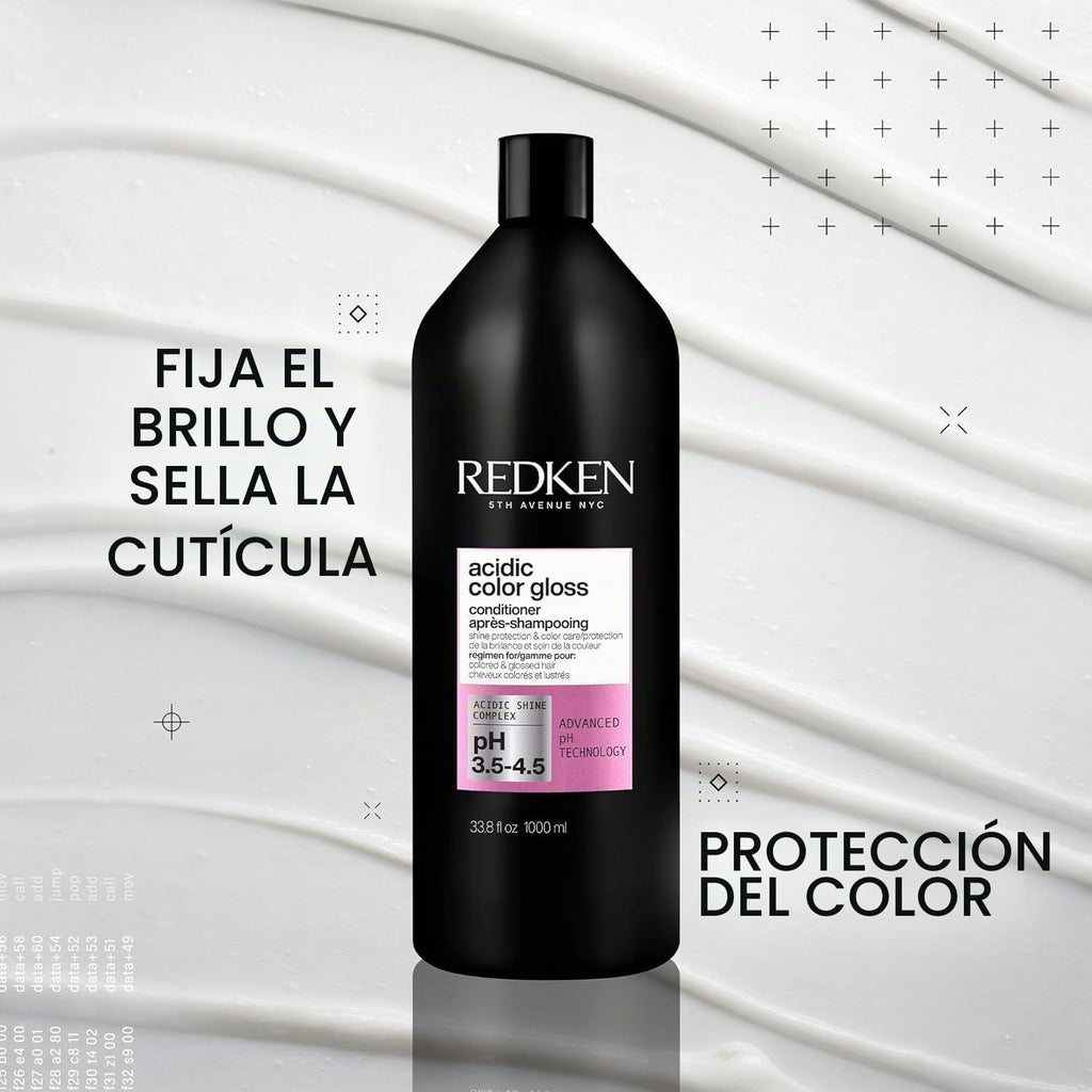 Acondicionador Redken Acidic Color Gloss y para cabello teñido