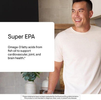 THORNE - Súper EPA - Suplemento de ácidos grasos omega-3 EPA 425mg...