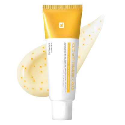 TOSOWOONG Crema de cúrcuma de ácido kójico, 99% de pureza de ácido...
