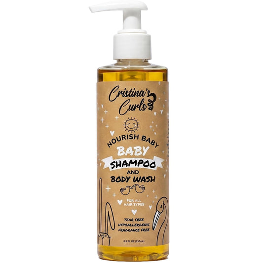 Cristina's Curls Champú para bebés y gel de baño \u2013 Limpiez...