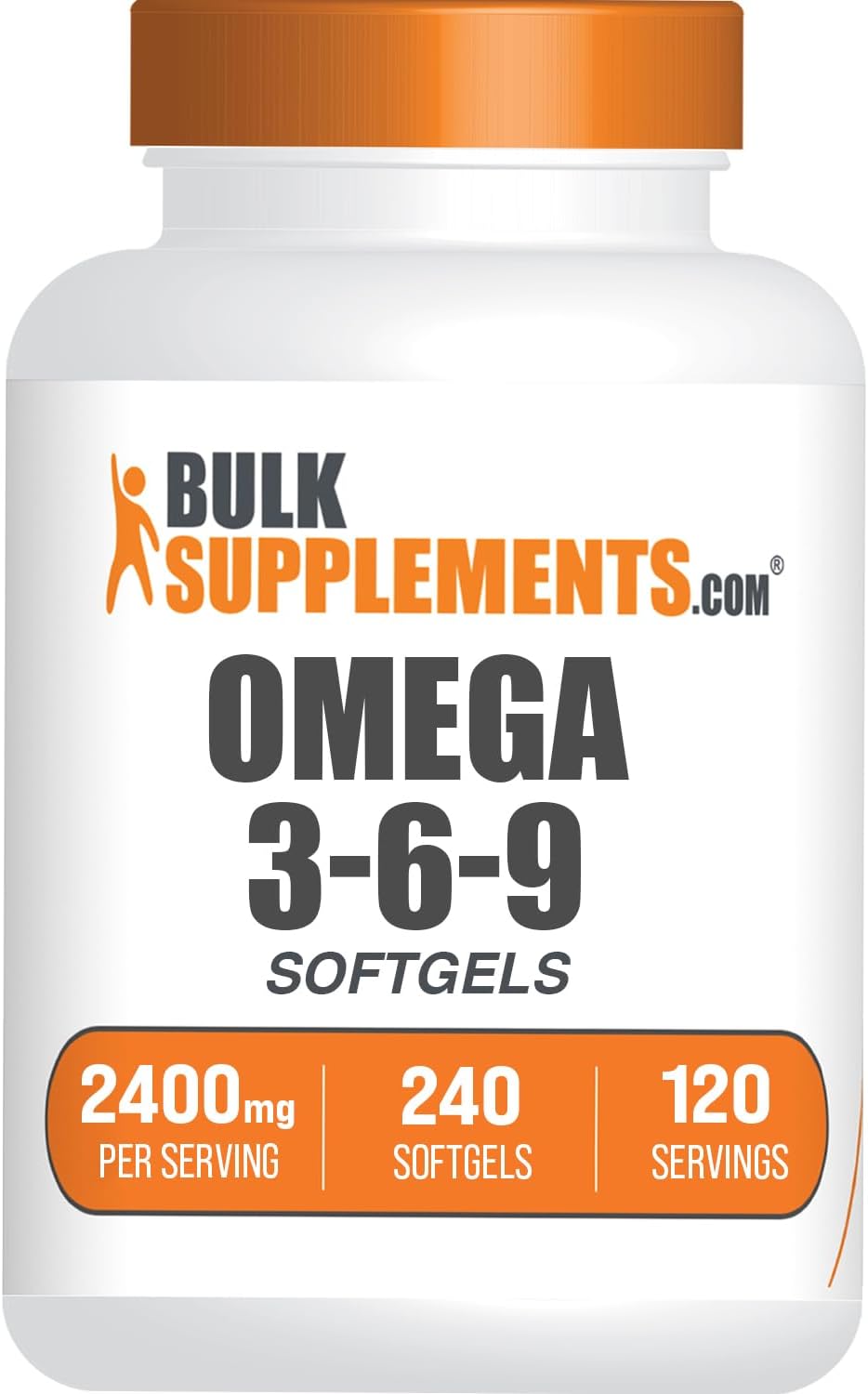 BulkSupplements. com Omega 3-6-9 cápsulas blandas - Suplemento trip...