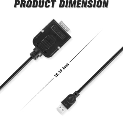 para Logitech G29 Cambio de cambios a cable USB Modificación Accesorios de pieza
