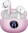 Fhumsh Auriculares inalámbricos A10 Pro Bluetooth 5.3 HiFi Stereo,...