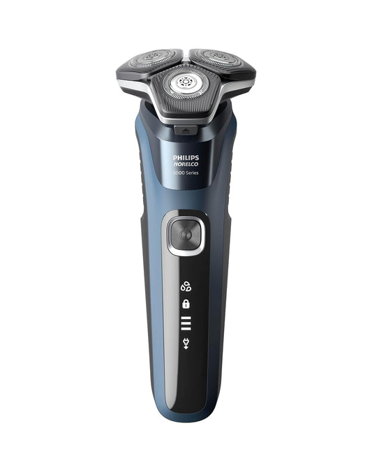 Philips Norelco Shaver 5400, afeitadora recargable en seco y húmedo con recortadora emergente, S5880/81